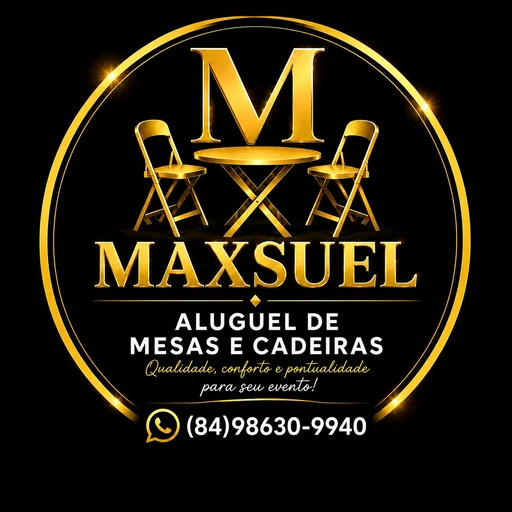 Maxsuel Aluguel de Mesas e Cadeiras