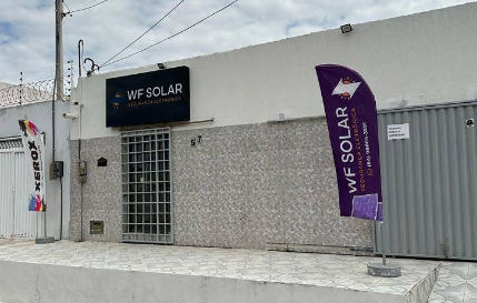 Fachada de WF Solar