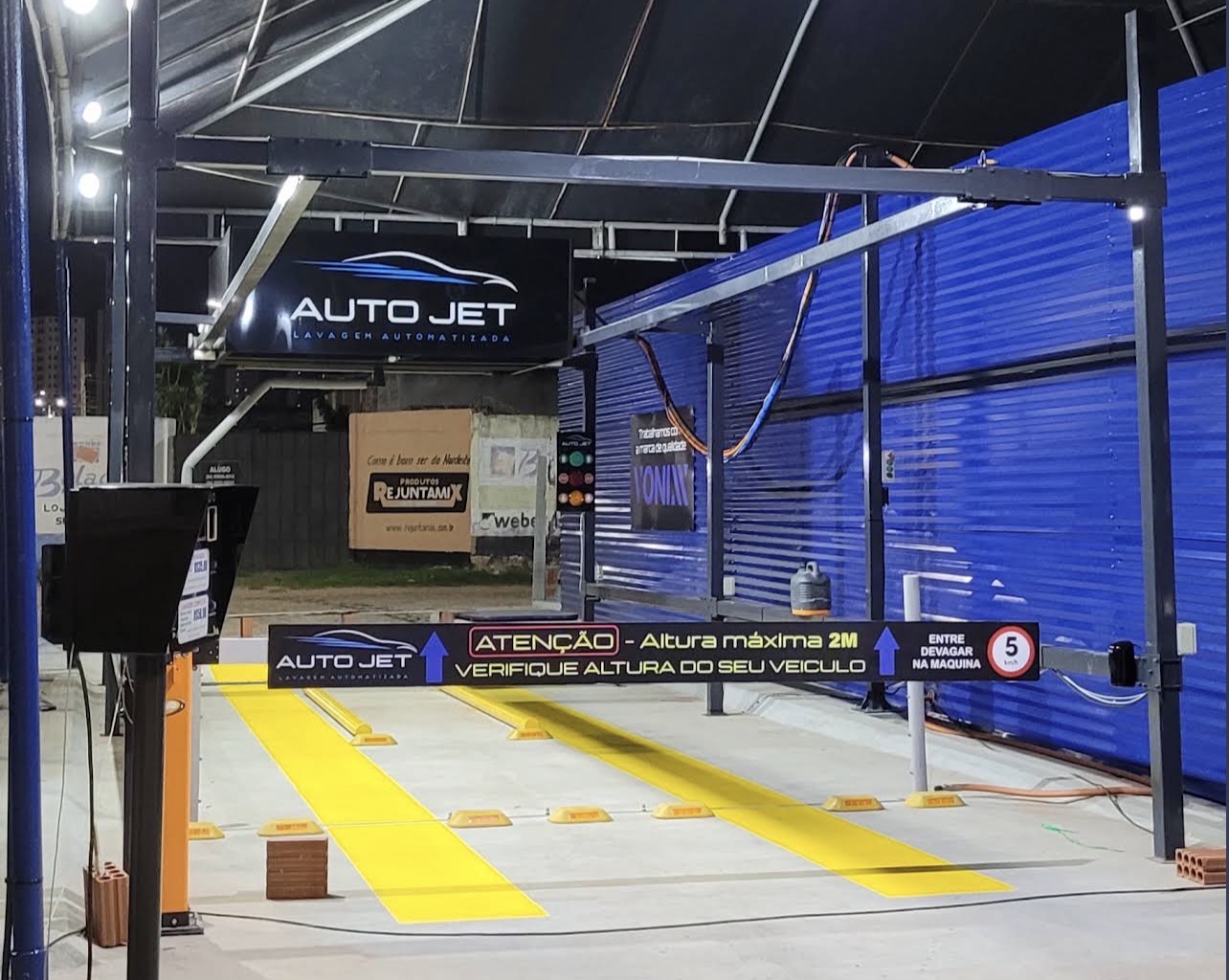 Fachada de Auto Jet - Lavagem Automatizada