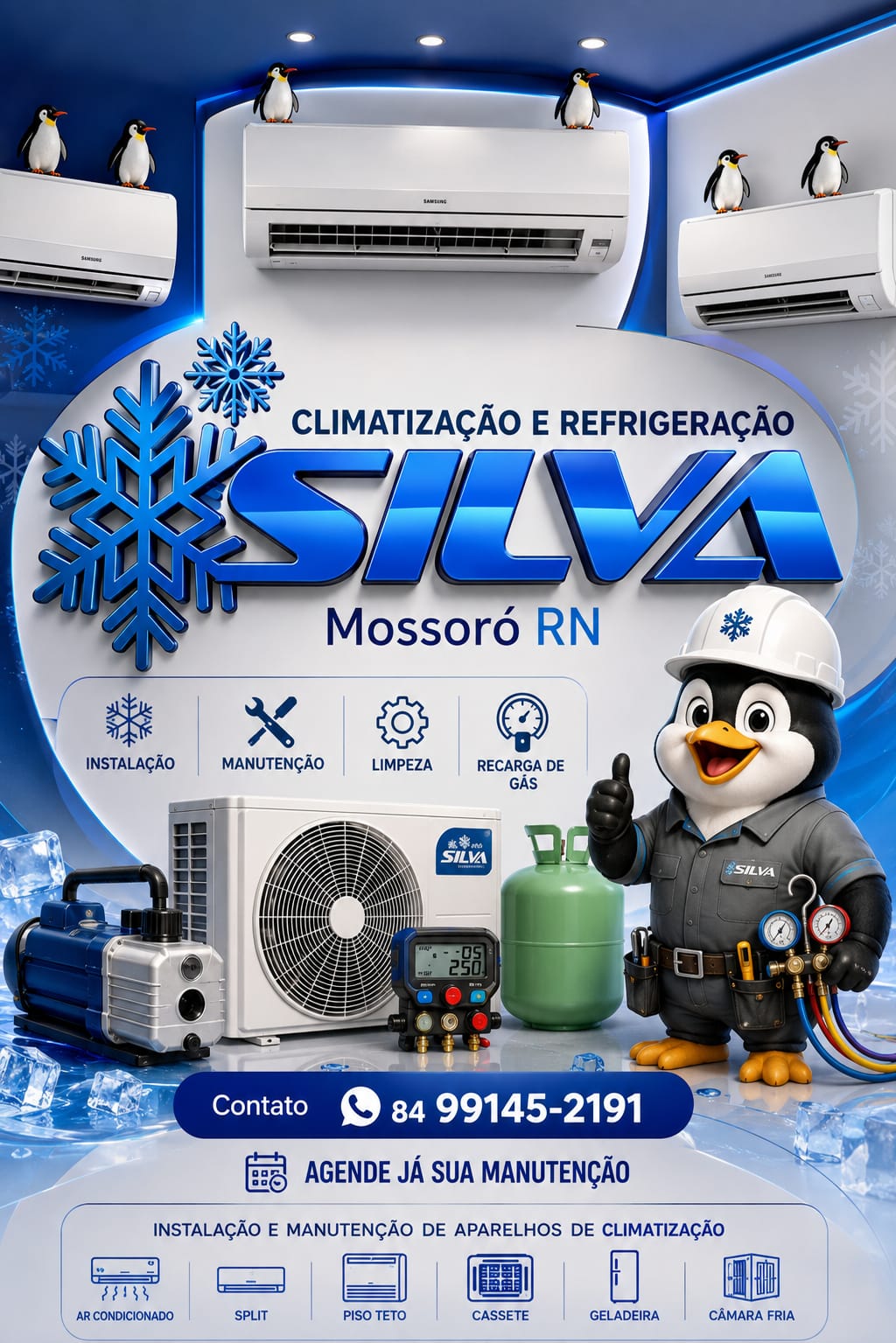 Fachada de Silva climatização e Refrigeração