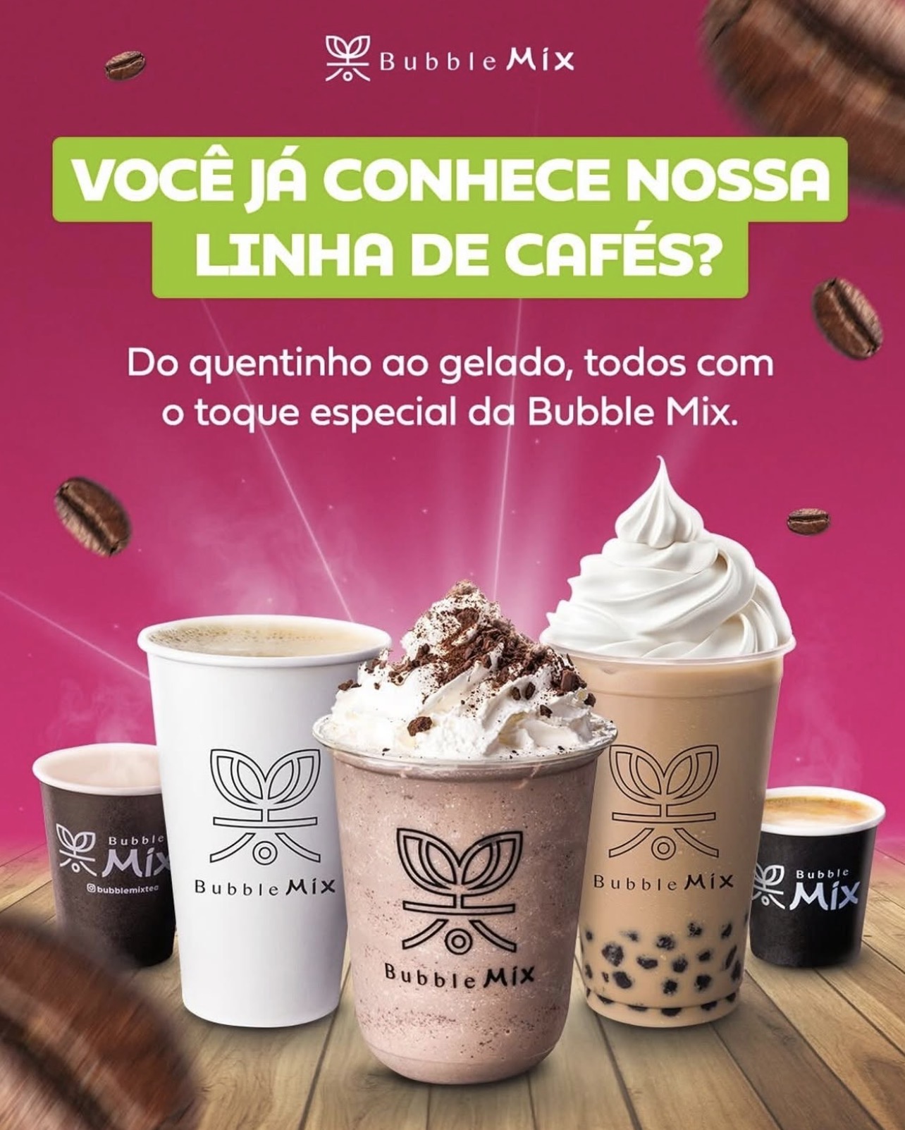 Serviço de Bubble Mix Tea Mossoró